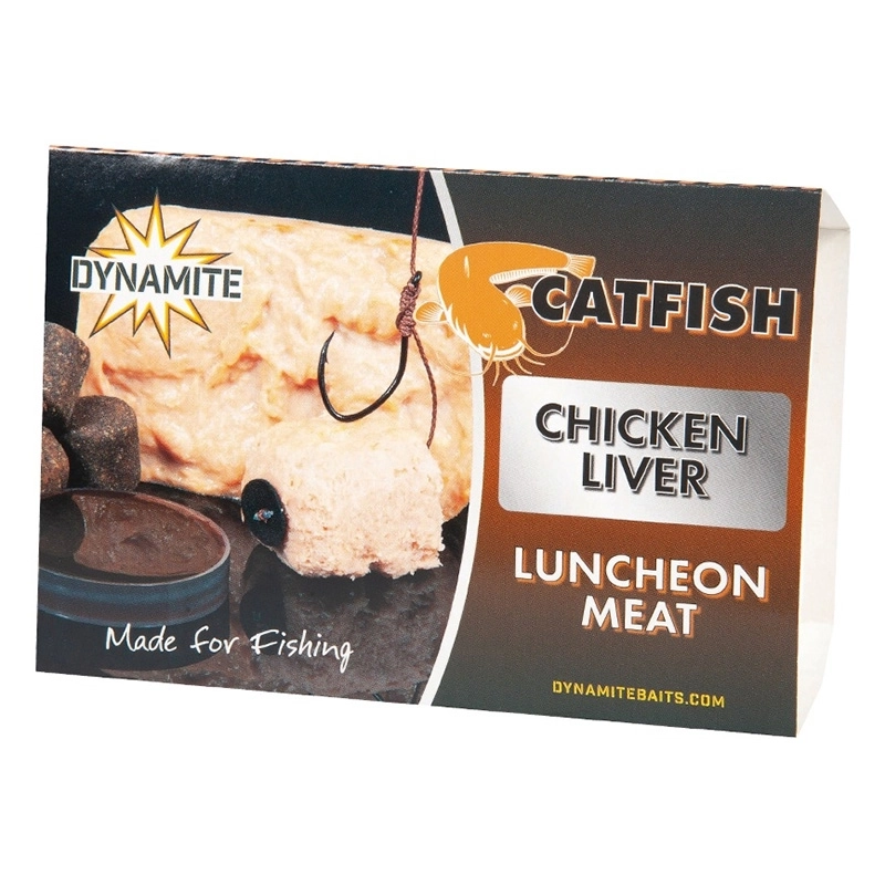 Dynamite Baits Catfish Chicken Liver Luncheon Meat 250g